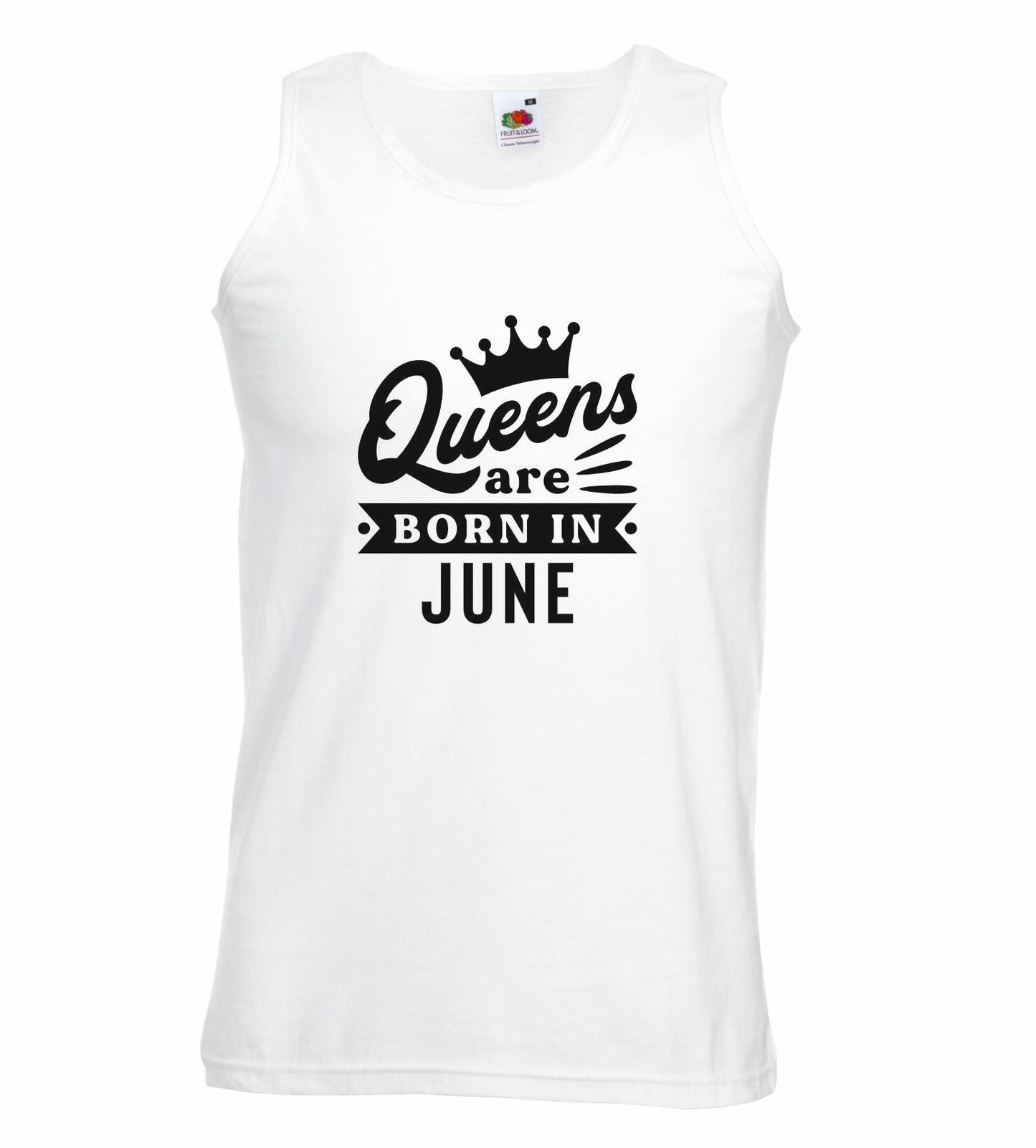 Queens Are Born In June Vest