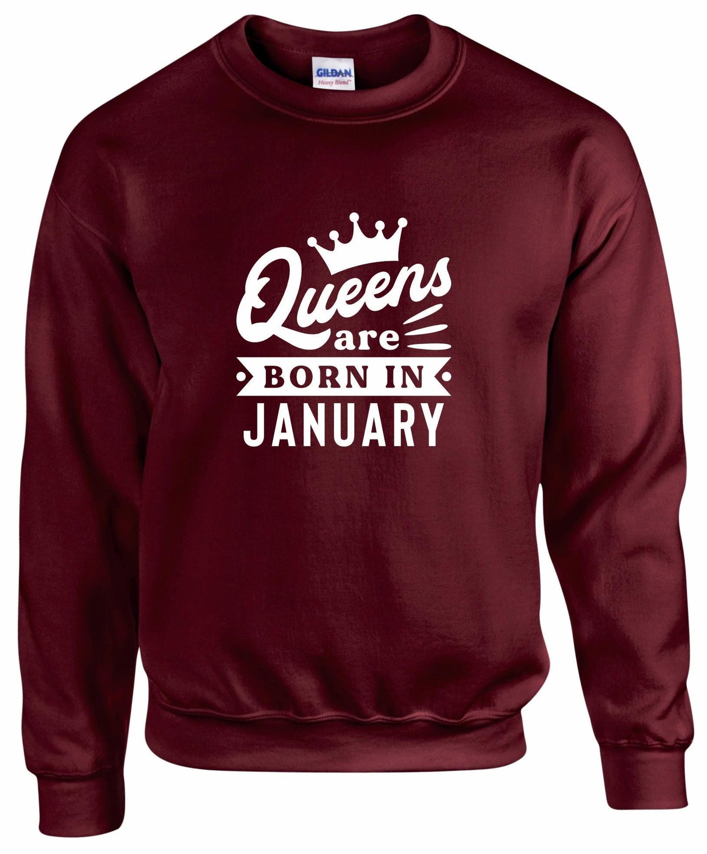 Queens Are Born In January Sweatshirt