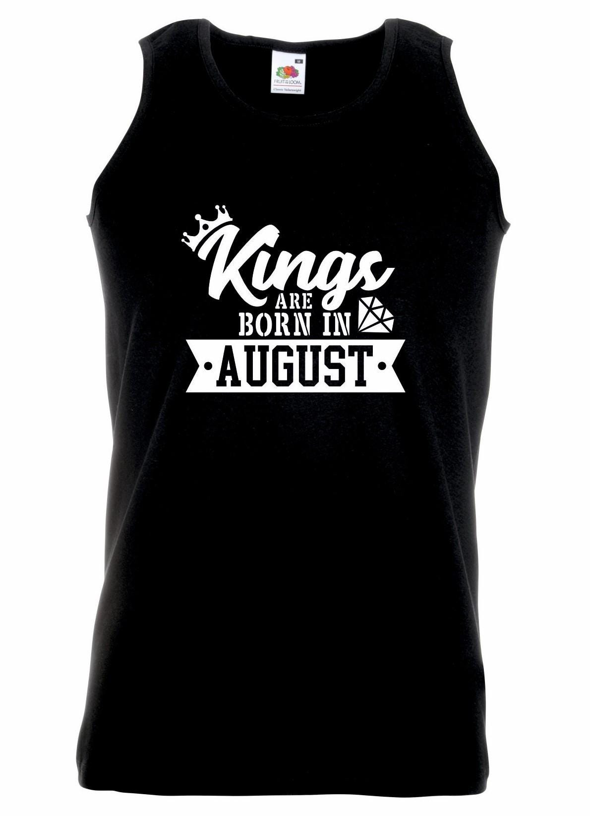 Kings Are Born In August Vest