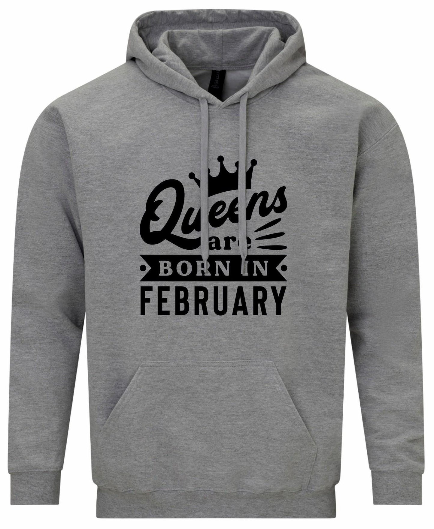 Queens Are Born In February Hoodie