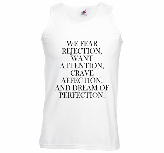 We Fear Rejection... Unisex Vest