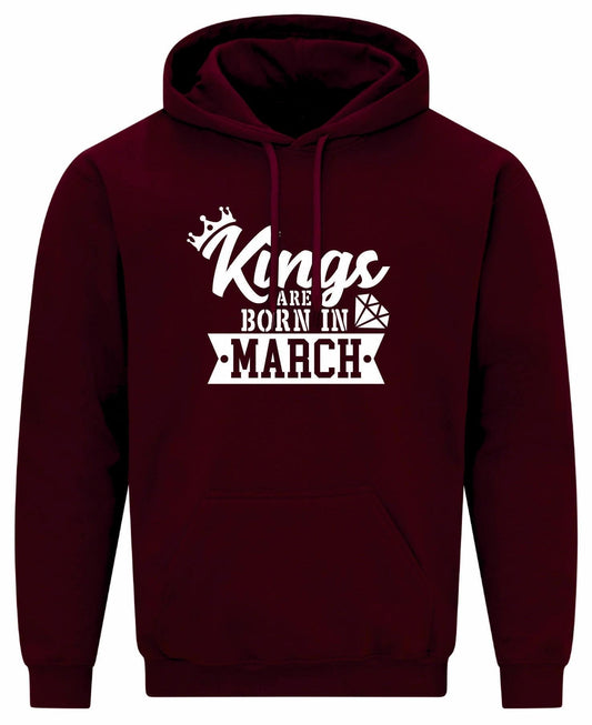 Kings Are Born In March Hoodie